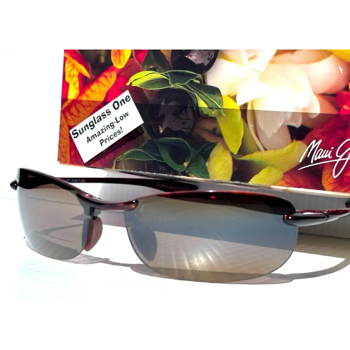 Maui Jim Makaha Tortoise Polarized Hcl Reader 1.5 Bi-focal Sunglass H805-1015