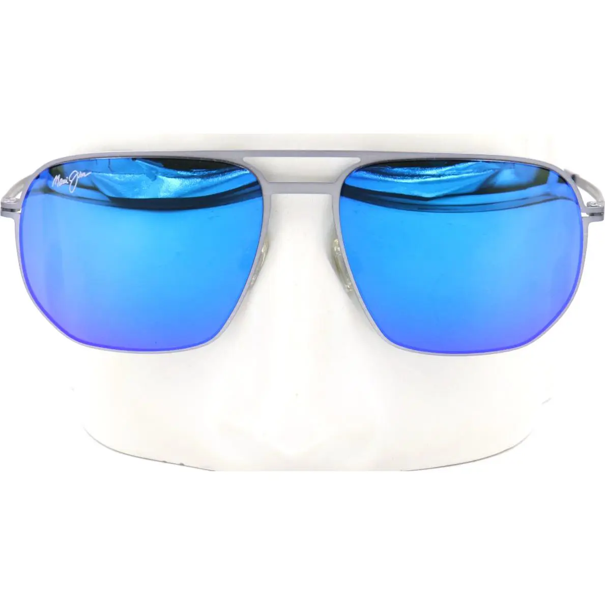 Maui Jim Shark`s Cove Blue Hawaii Aviator Sunglasses B605-03 / MJ0605S-002