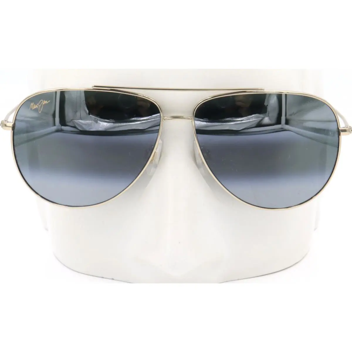 Maui Jim Hauoli Gold Aviator Gray Sunglasses MJ0665S-001 / 665-16A