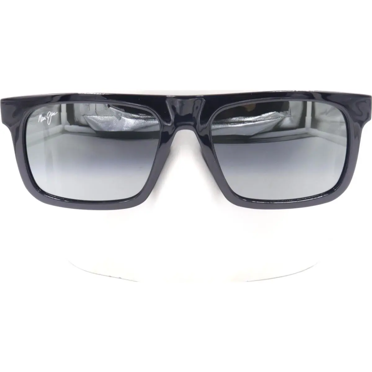 Maui Jim Opio Shiny Black Grey Sunglasses 616-02 / MJ0616S-001