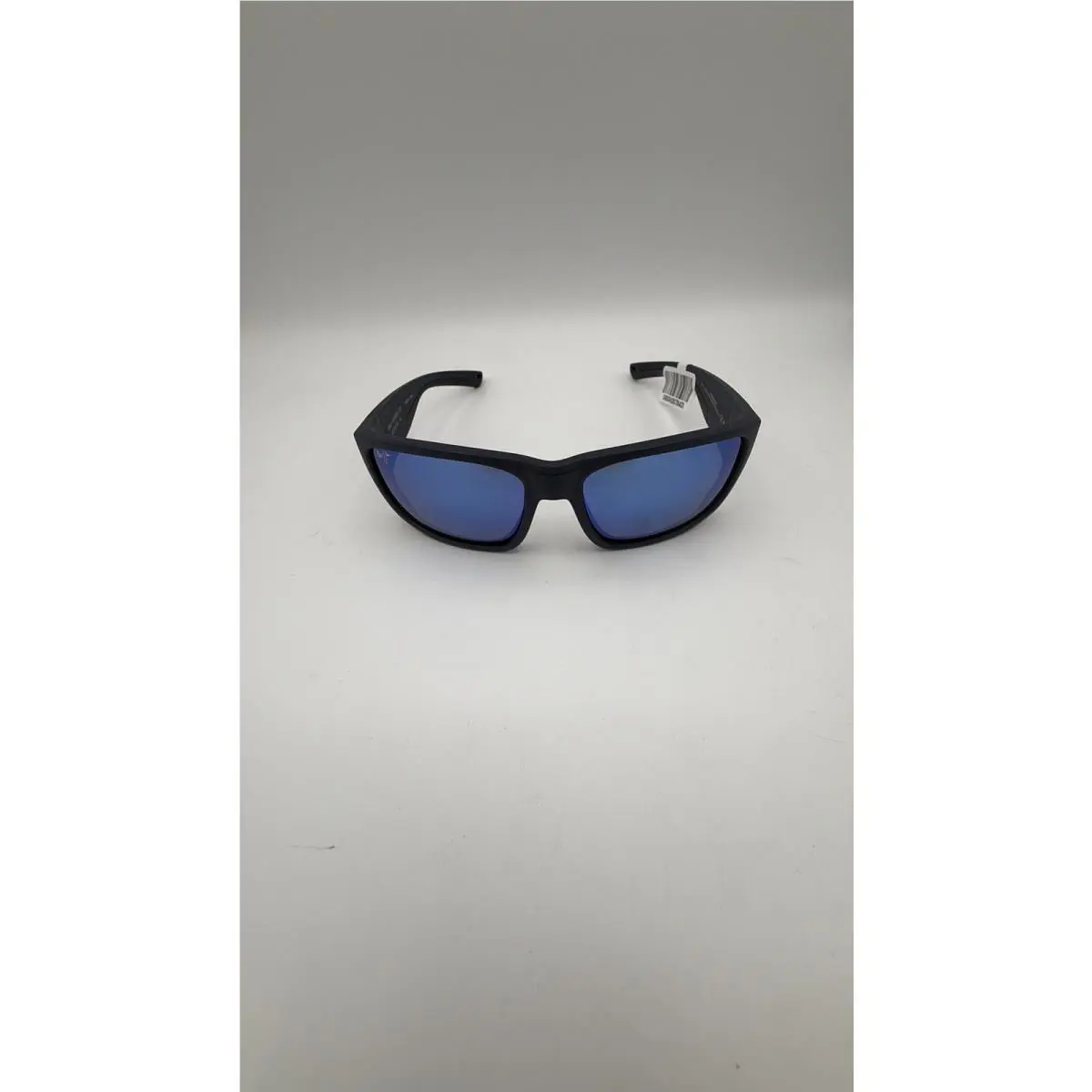 Maui Jim Black Sunglasses Men`s Amberjack Blue Polarized MJ0896S-002