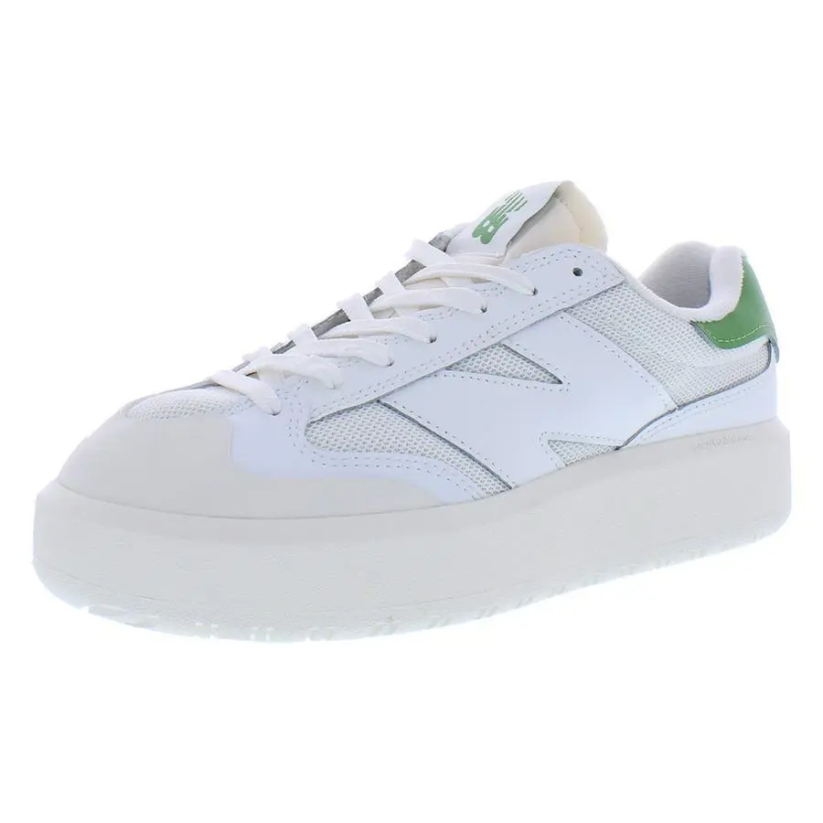 New Balance shoes - White/Green, Main: White 3
