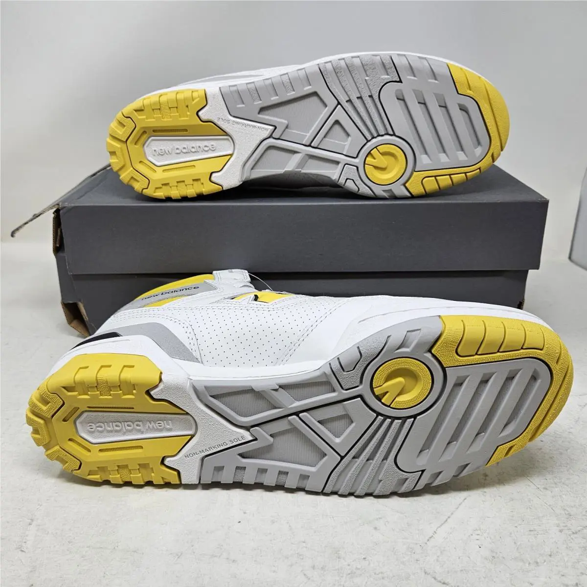 New Balance shoes - 650R - BB650RCG - White Yellow 1