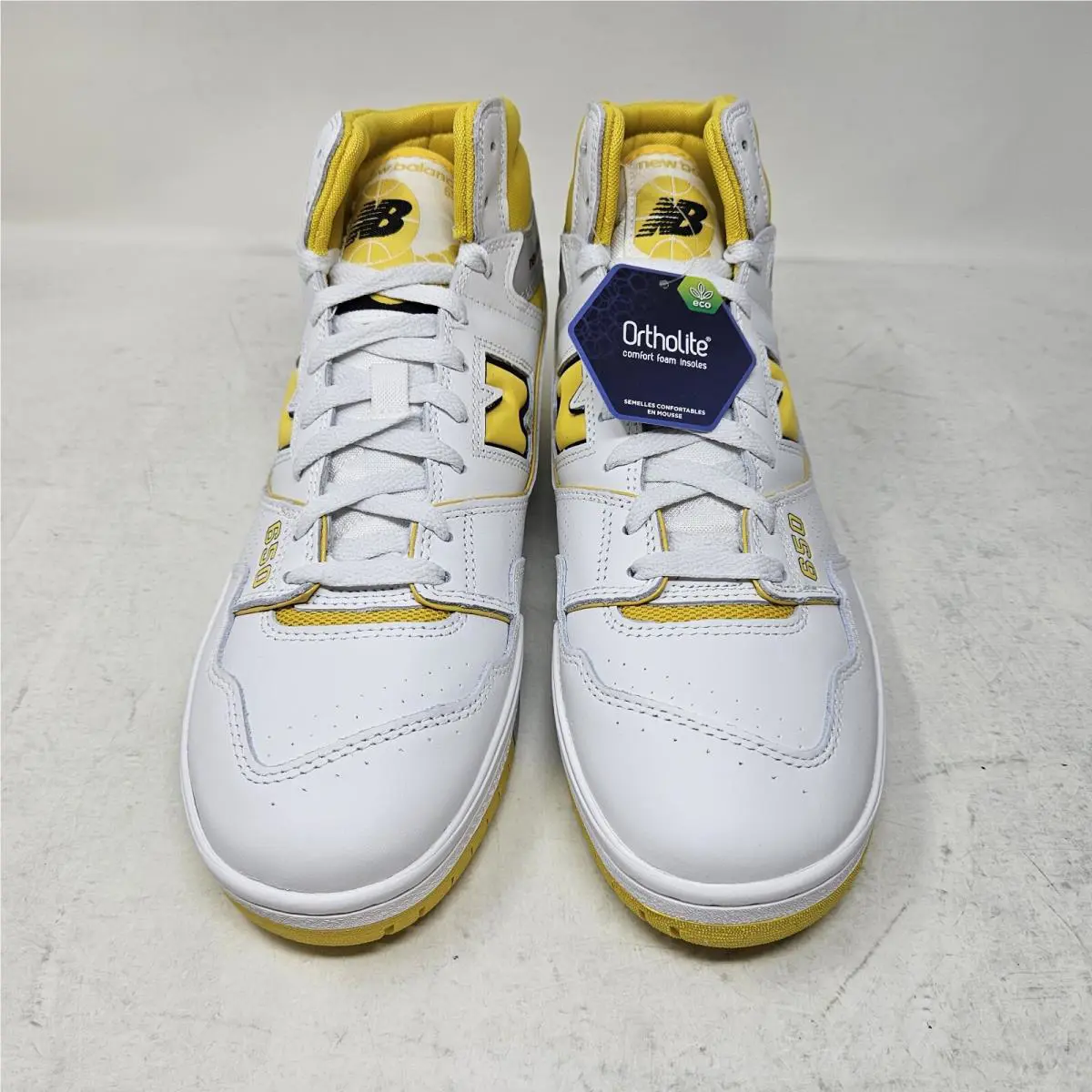 New Balance shoes - 650R - BB650RCG - White Yellow 2