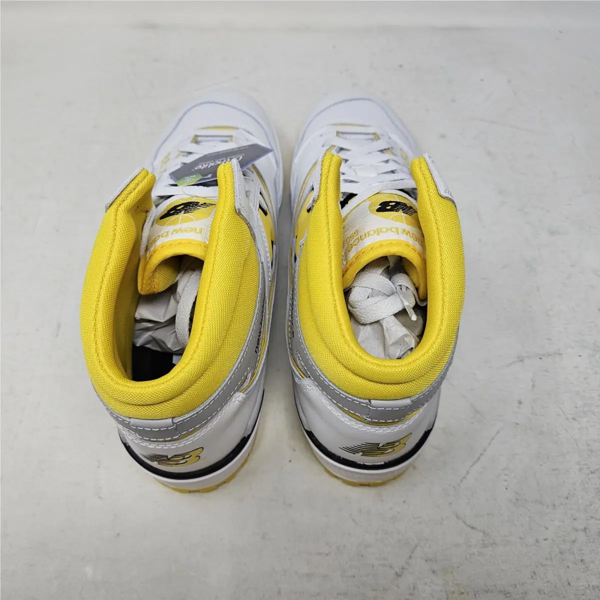 New Balance shoes - 650R - BB650RCG - White Yellow 8