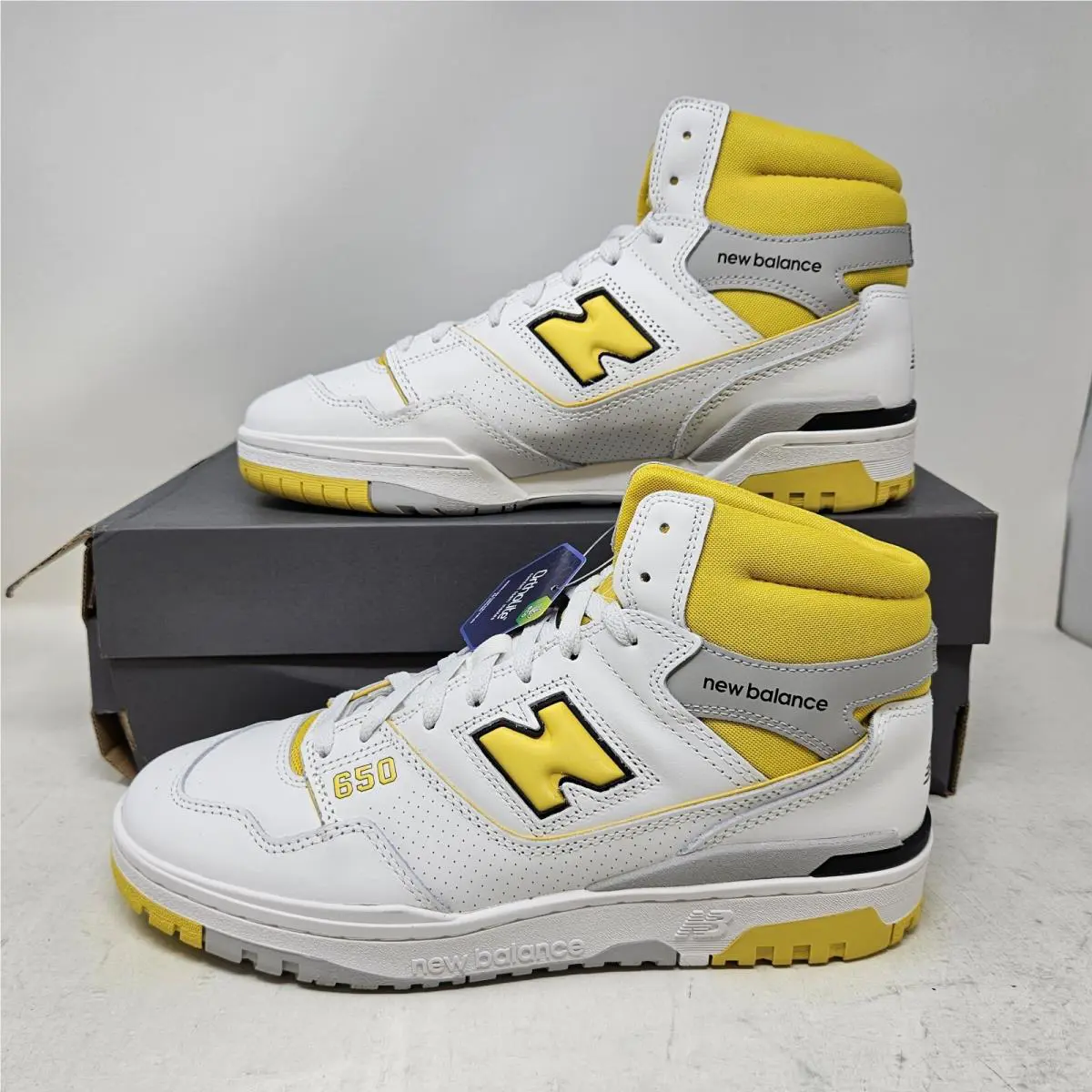 New Balance shoes - 650R - BB650RCG - White Yellow 4