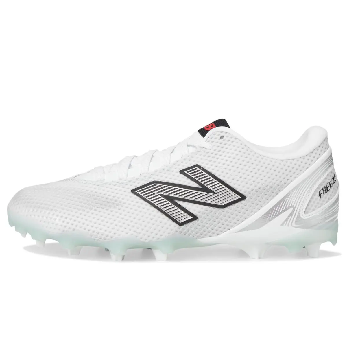 New Balance shoes - White/Black/Silver Metallic 2