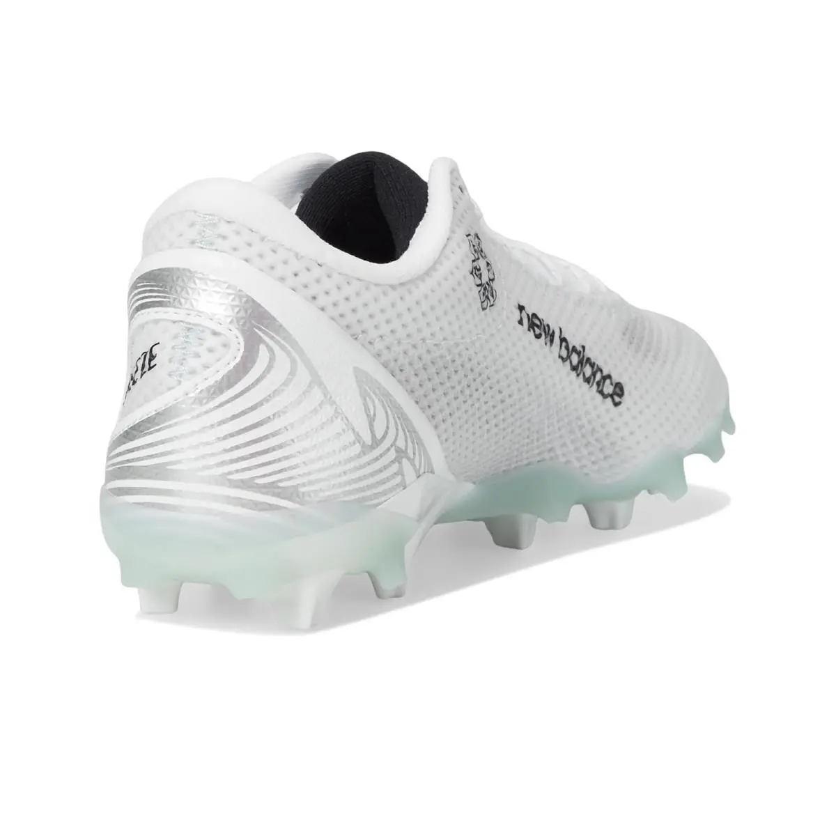 New Balance shoes - White/Black/Silver Metallic 3