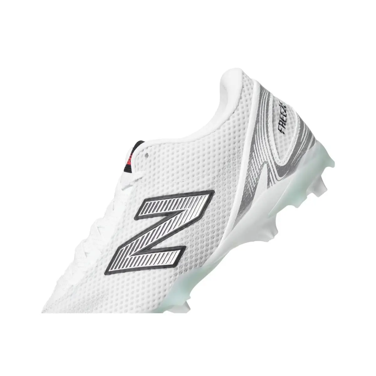 New Balance shoes - White/Black/Silver Metallic 4