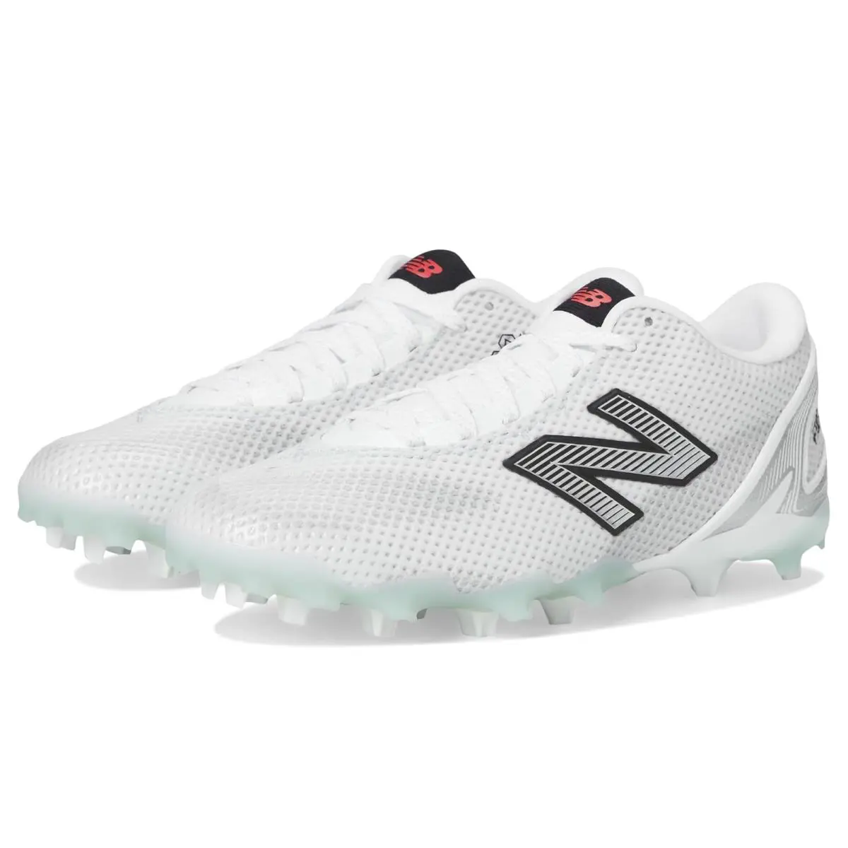 New Balance shoes - White/Black/Silver Metallic 6