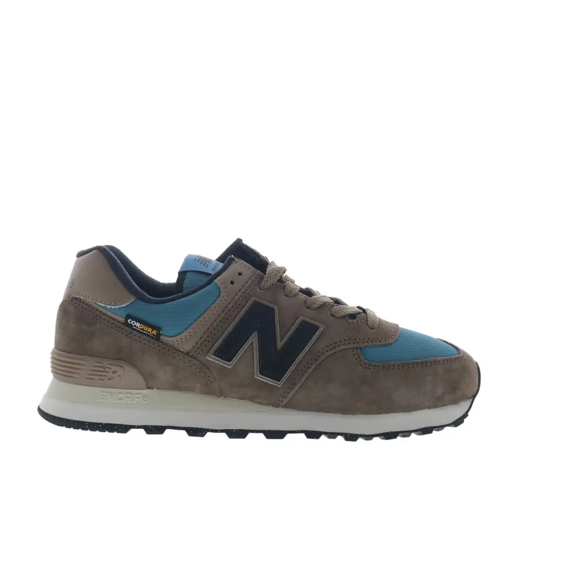 New Balance 574 U574SOB Mens Brown Suede Lace Up Lifestyle Sneakers Shoes