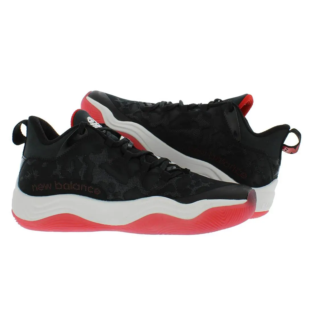 New Balance shoes - Black/Red, Main: Black 1