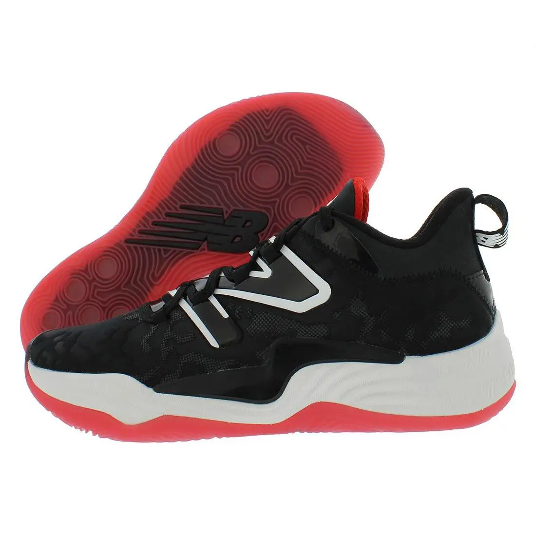 New Balance shoes - Black/Red, Main: Black 2