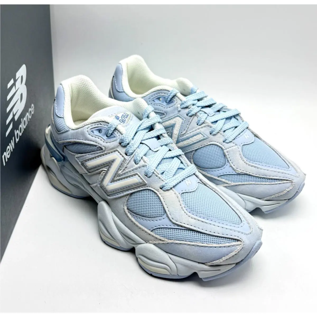 New Balance shoes - New Balance 9060 - U90607KM - Sea Salt/Oxford Blue 2