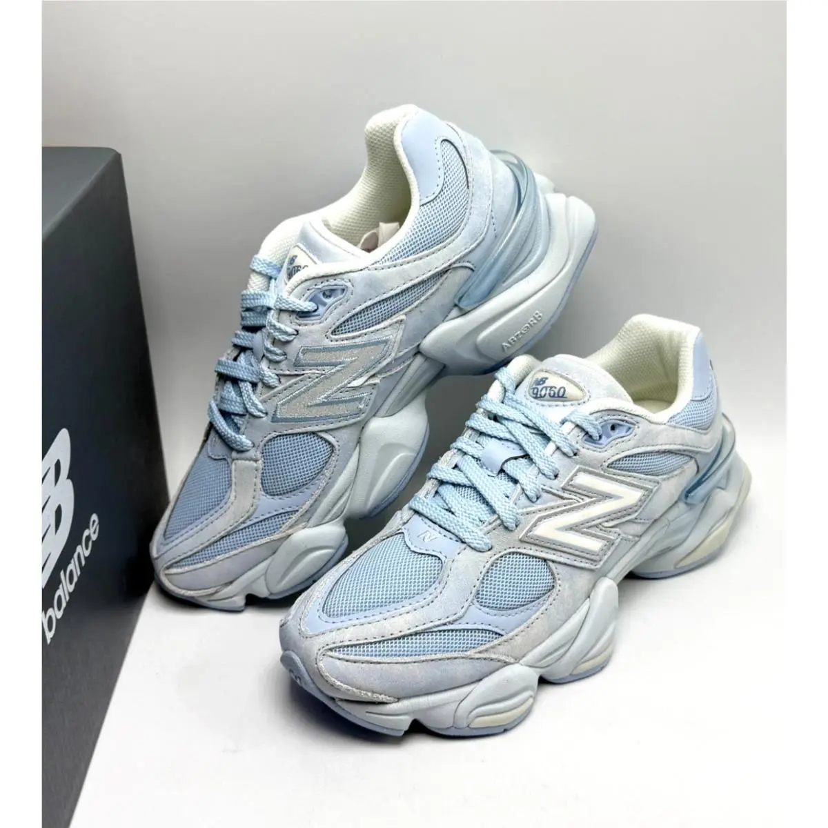 New Balance shoes - New Balance 9060 - U90607KM - Sea Salt/Oxford Blue 4