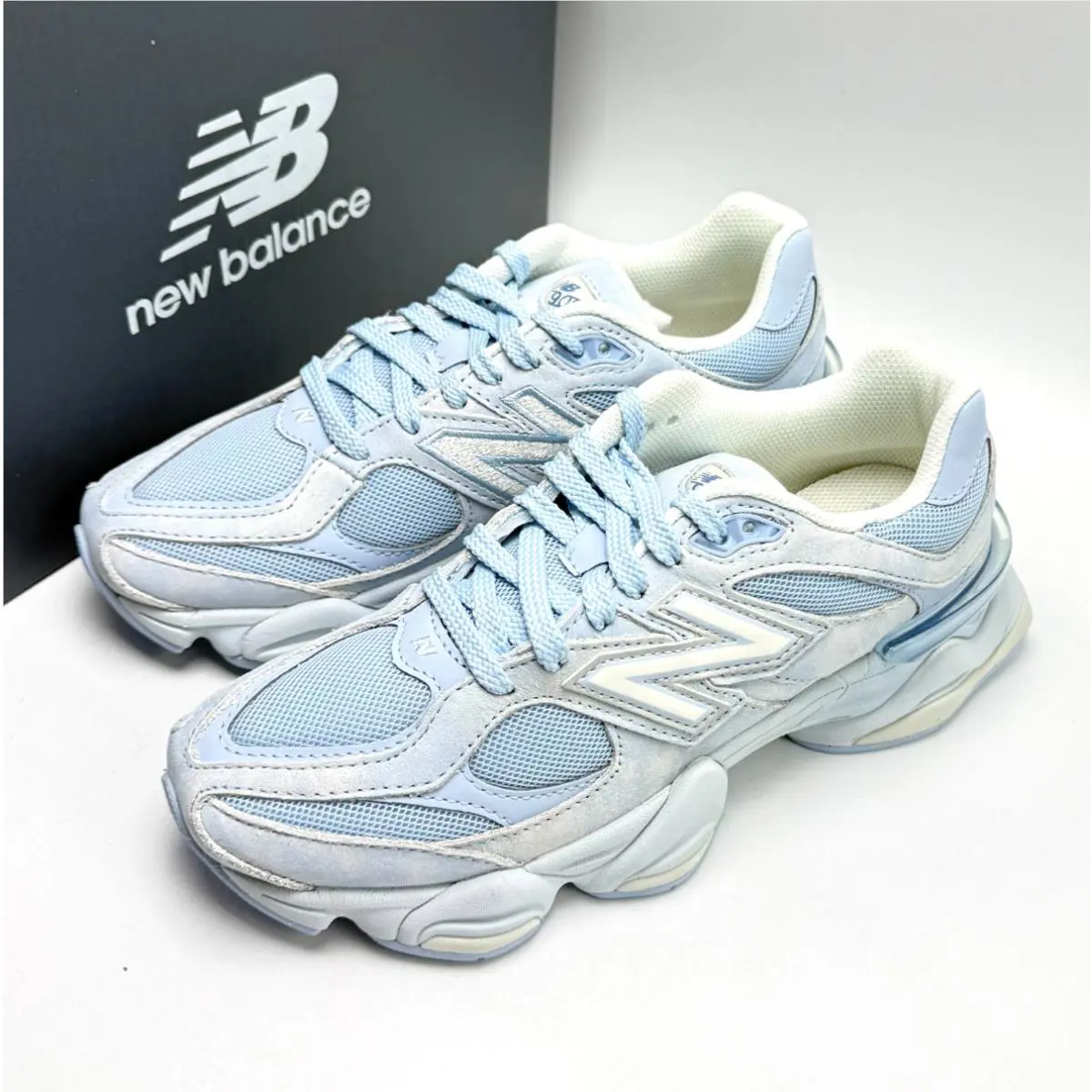 New Balance shoes - New Balance 9060 - U90607KM - Sea Salt/Oxford Blue 6