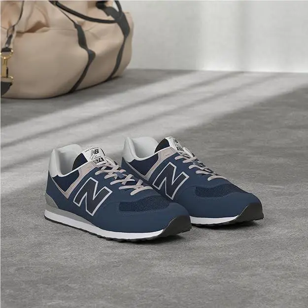 New Balance shoes - New Balance 574 - Navy/White 5