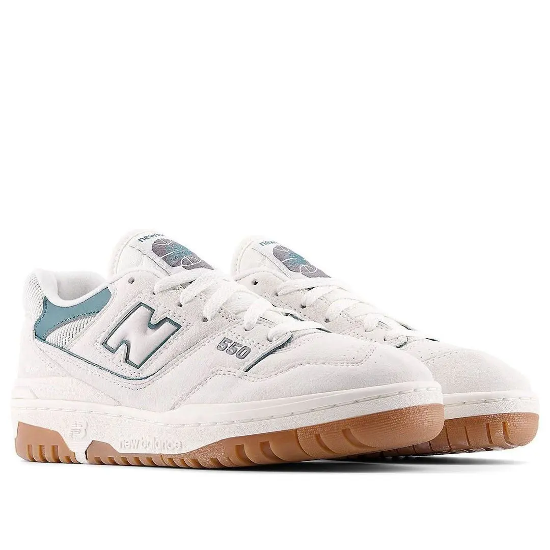 New Balance 550 BBW550SE Sneakers Women`s US 11 Sea Salt Lifestyle Shoes SHOP203 - White