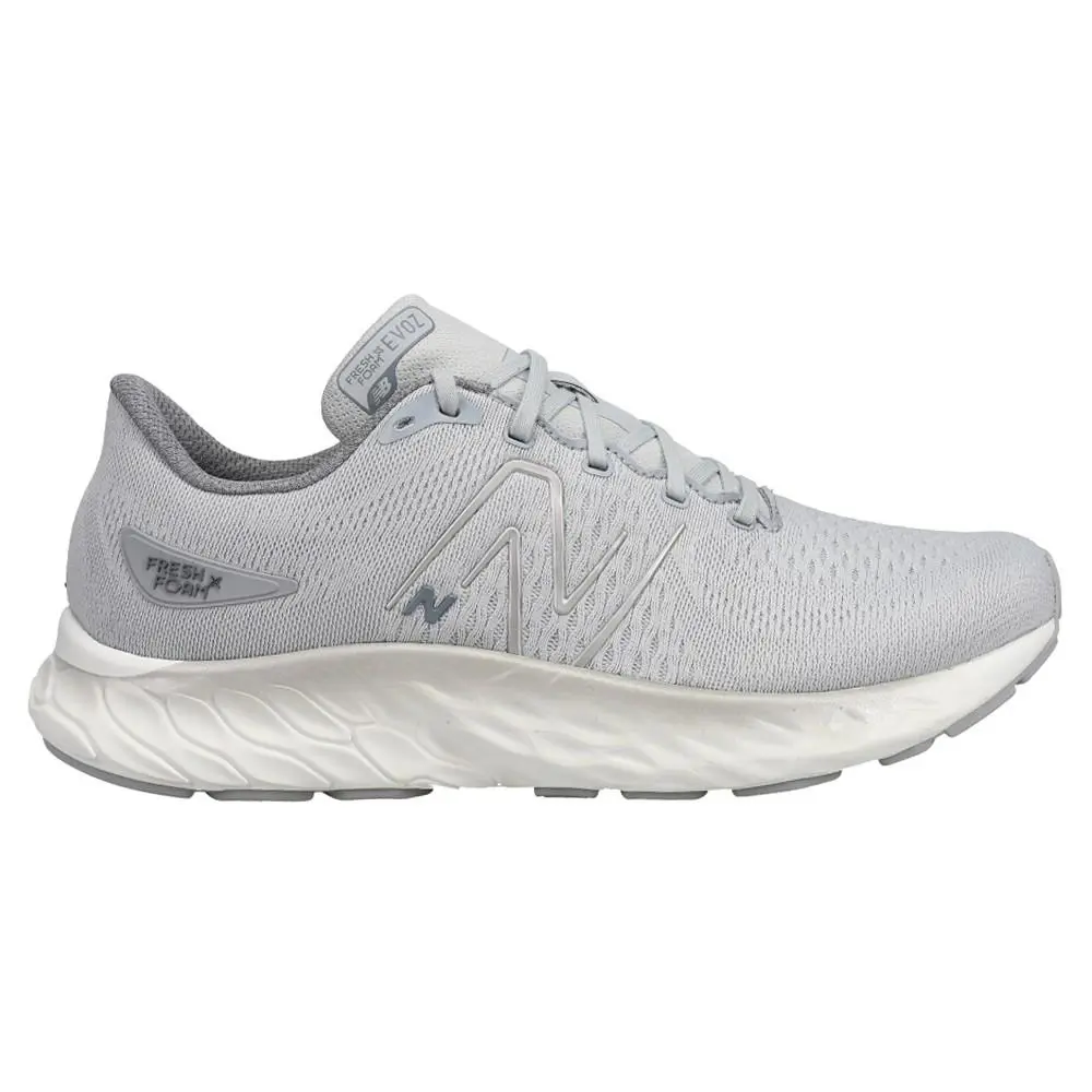 New Balance Fresh Foam X Evoz V3 Running Mens Grey Sneakers Athletic Shoes Mevo - Grey