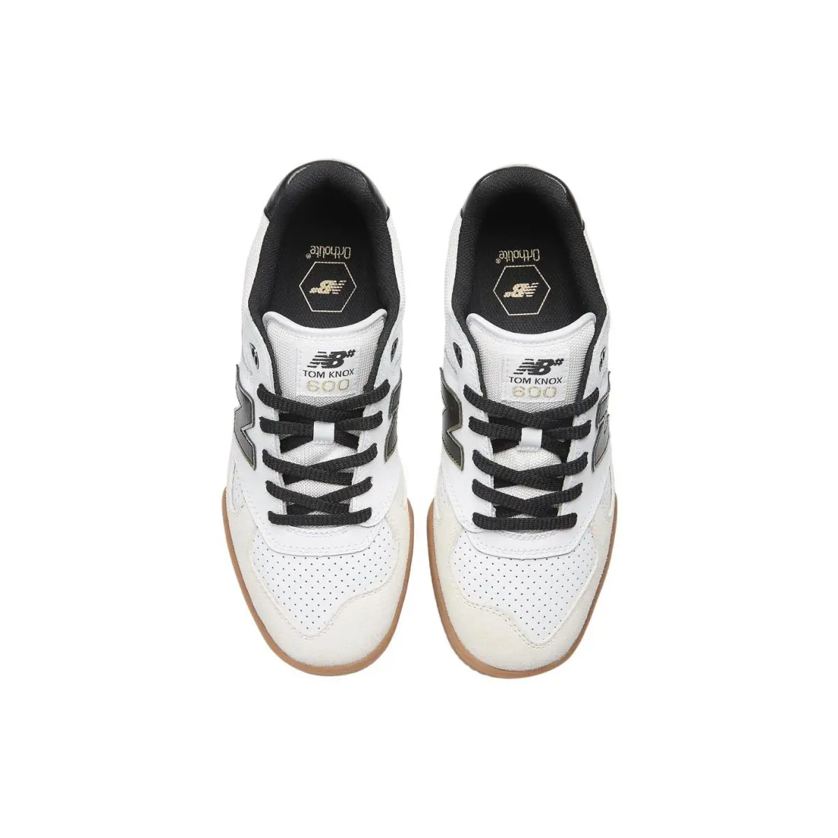 New Balance shoes - Numeric Tom Knox 600 - Numeric Tom Knox - NM600WTA - Black/White/Gum 3