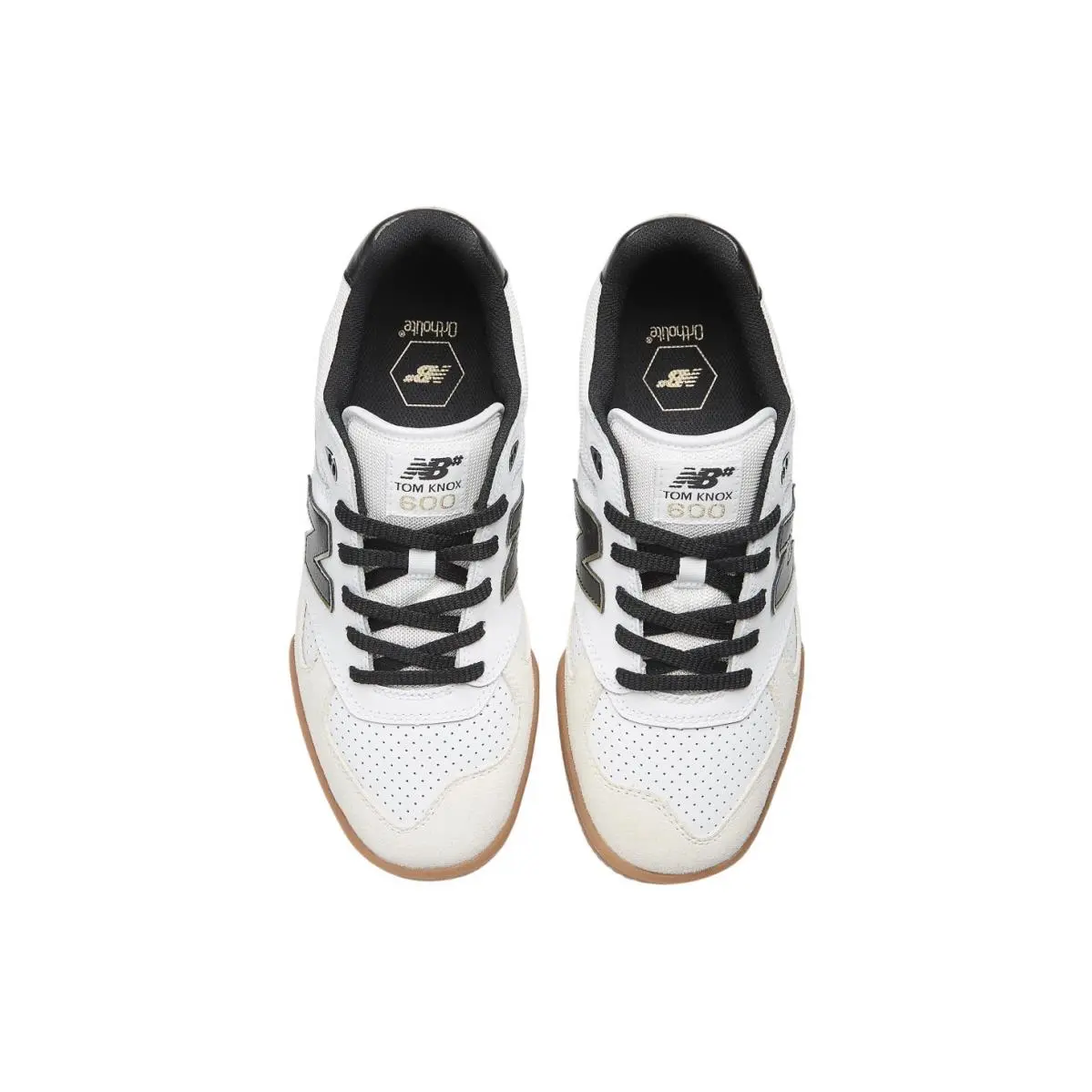 New Balance shoes - Numeric Tom Knox 600 - Numeric Tom Knox - NM600WTA - Black/White/Gum 10
