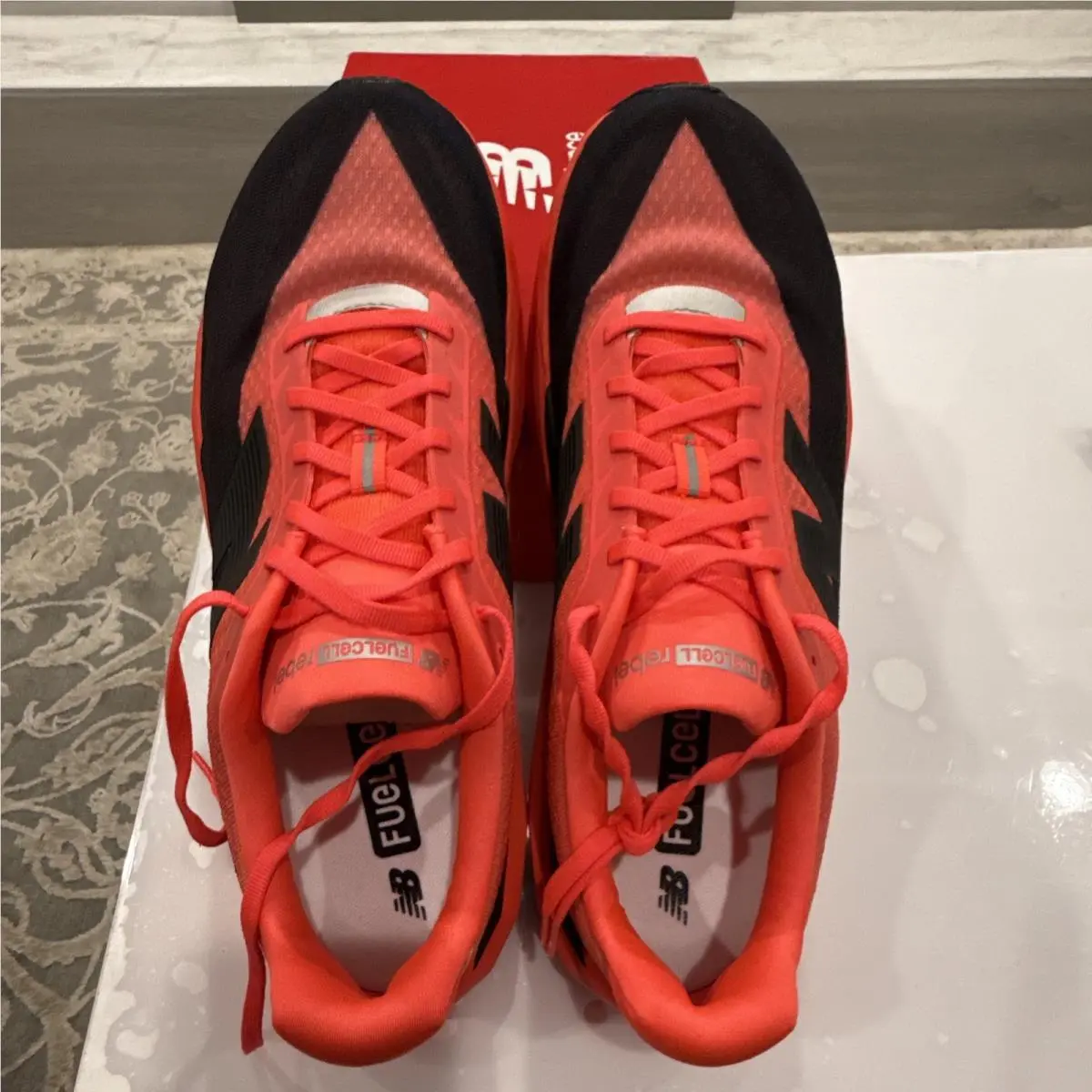 New Balance shoes - new balance fuel cell - fuel cell - mfcxLA5 - urgent red 13