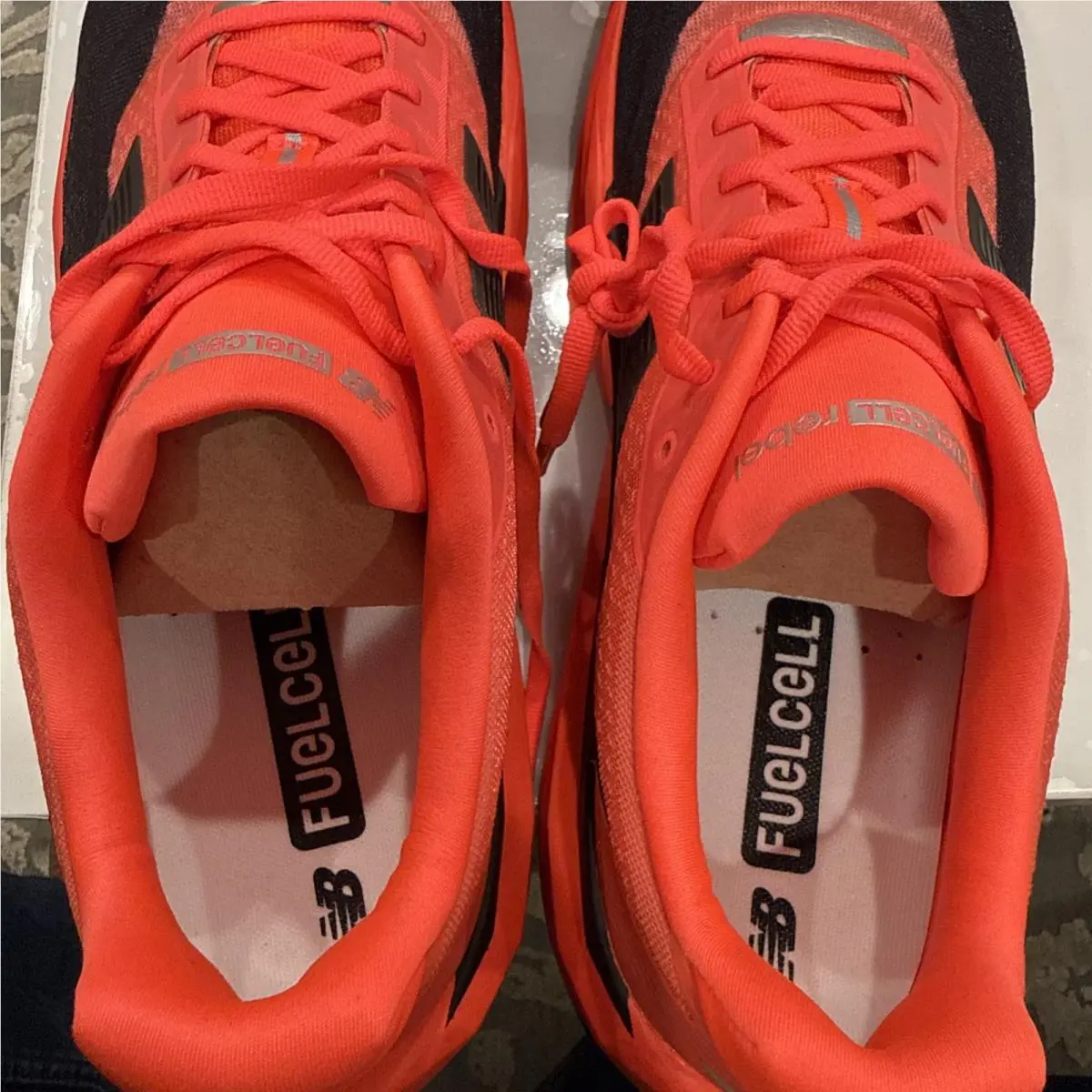 New Balance shoes - new balance fuel cell - fuel cell - mfcxLA5 - urgent red 7