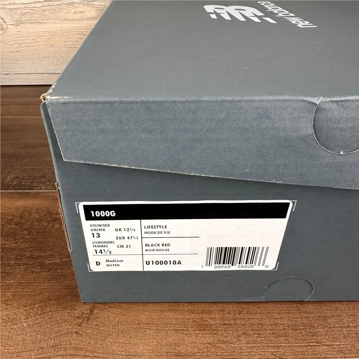 New Balance shoes - New Balance 1000 - U100010A - Black 6