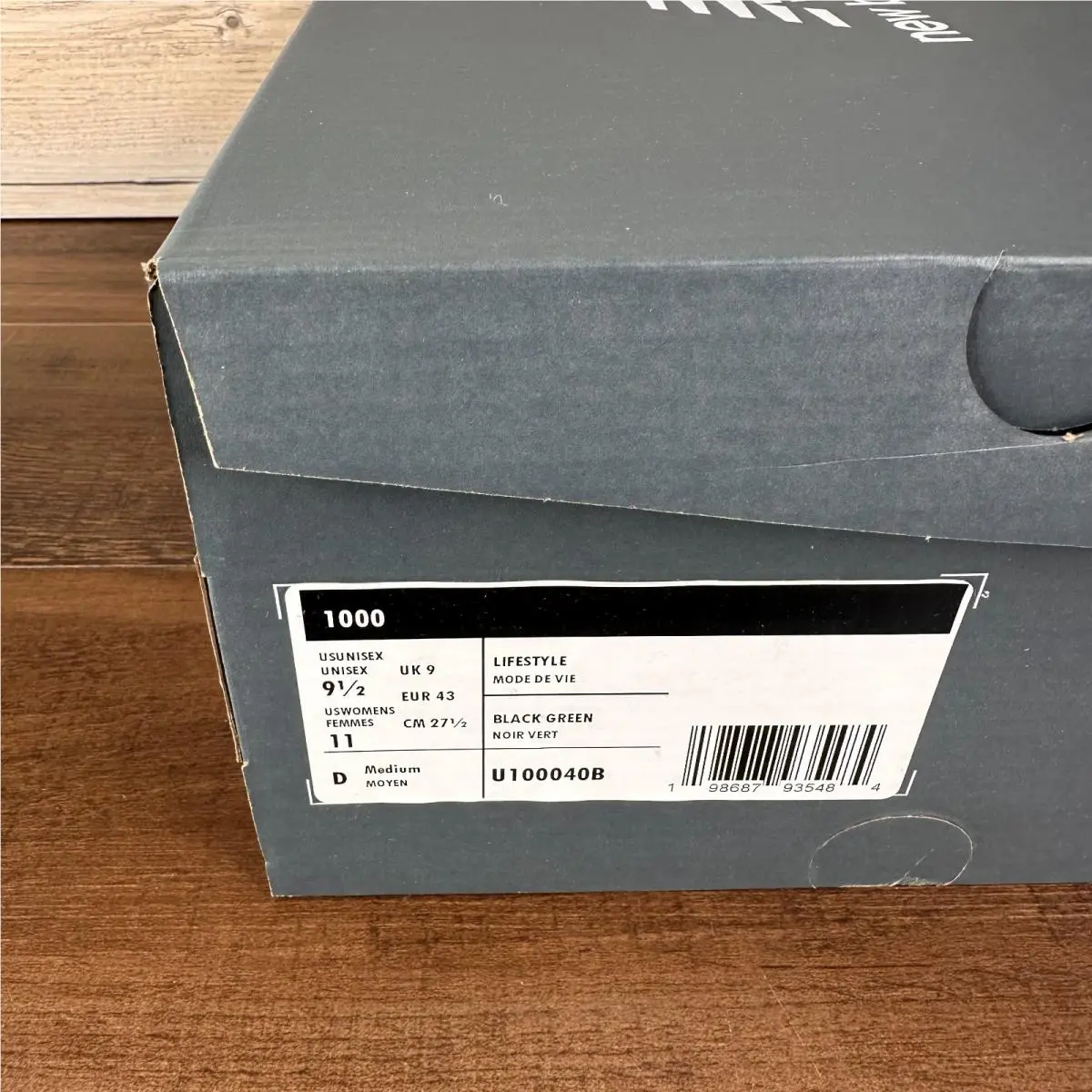 New Balance shoes - New Balance 1000 - U10001G2 - Black 5
