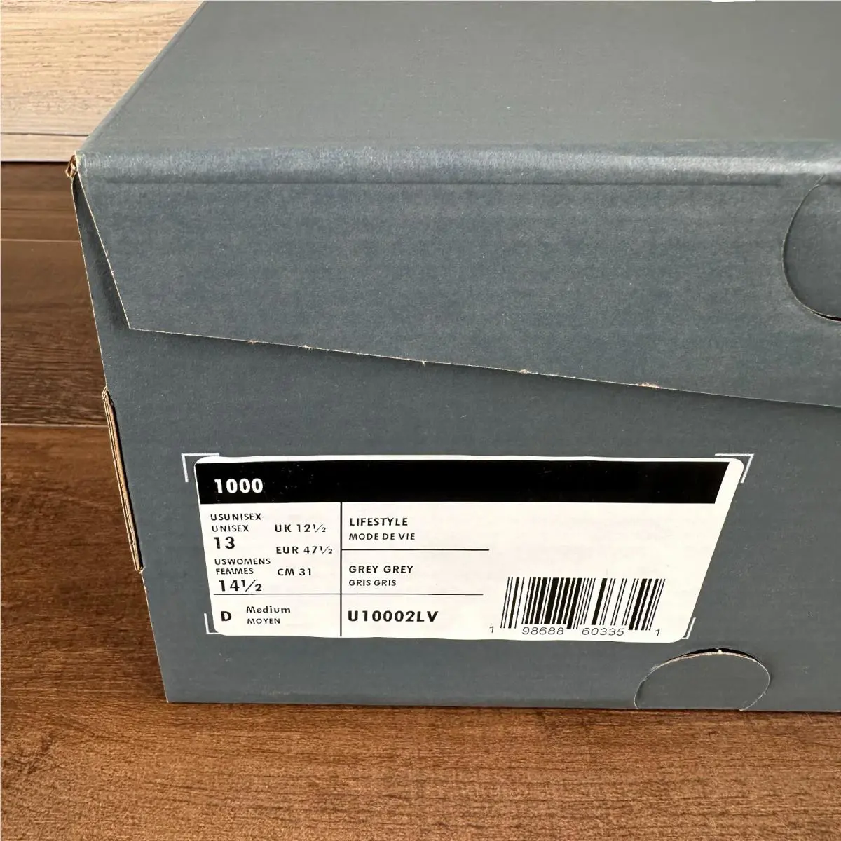 New Balance shoes - New Balance 1000 - U10002LV - Gray 6