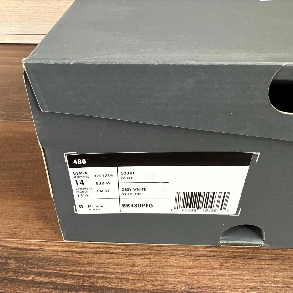 New Balance shoes - New Balance 480 - BB480PEG - Gray 5