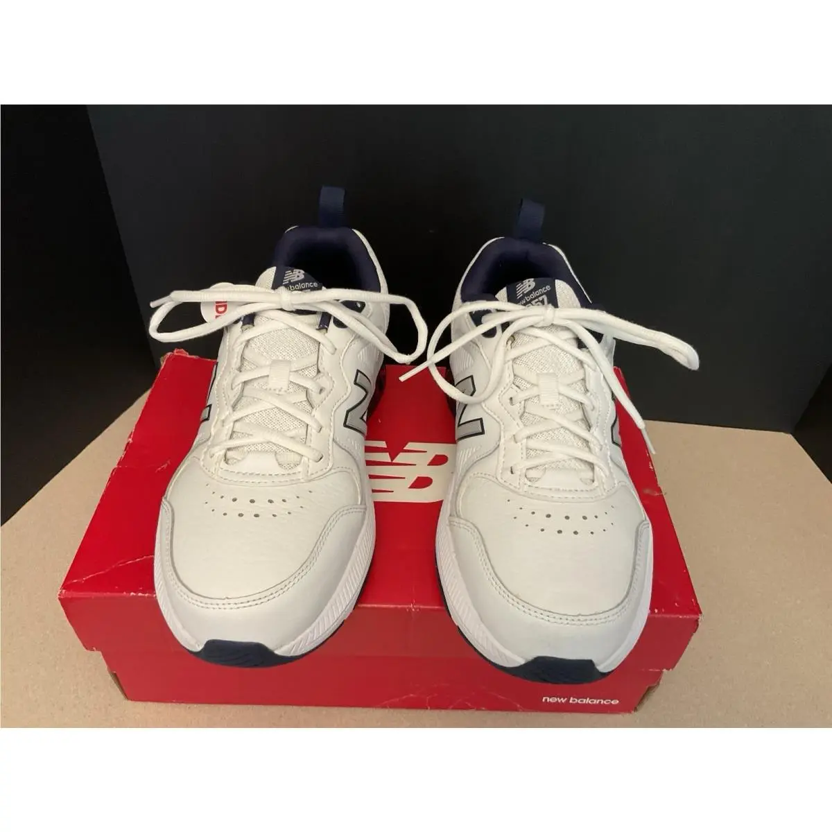 New Balance shoes - New Balance MX857V3 - White/Blue 0