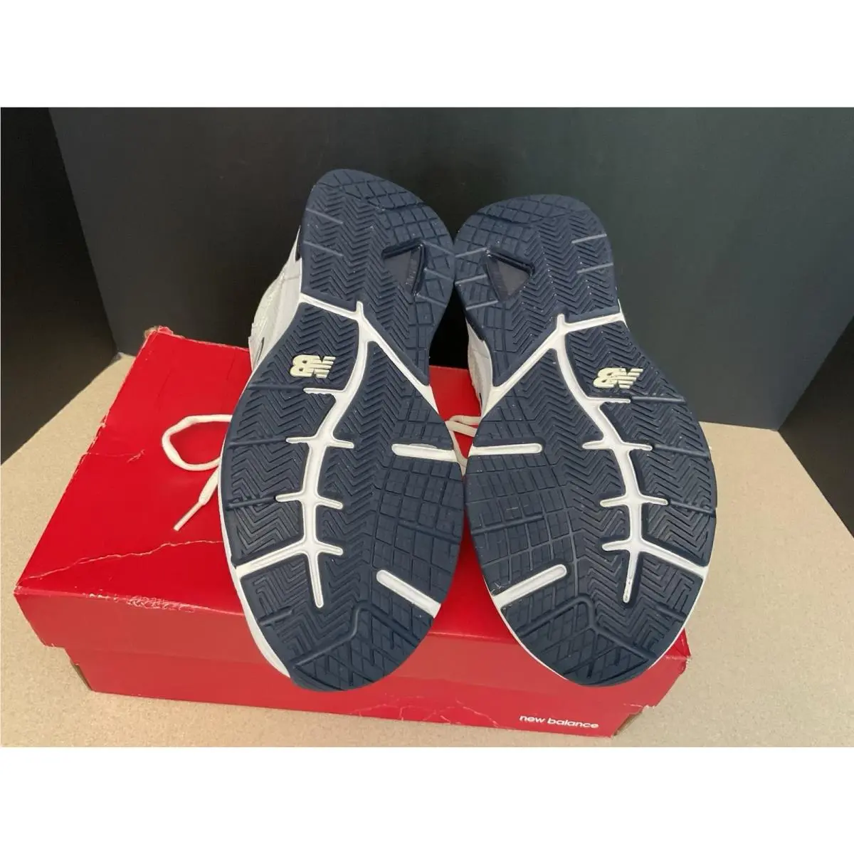 New Balance shoes - New Balance MX857V3 - White/Blue 6