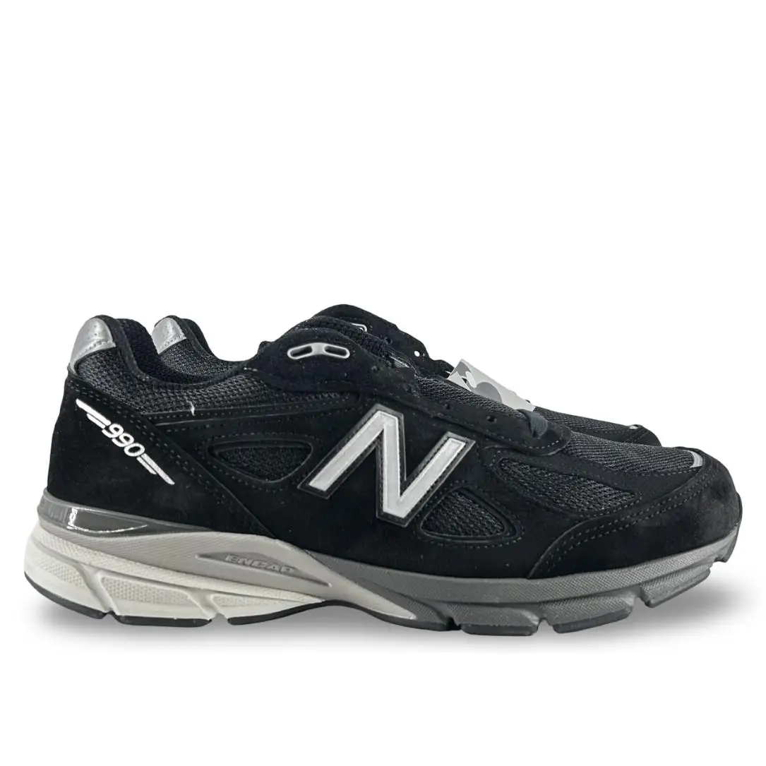 Size 11.5M/13W - New Balance 990v4MiUSA Black Silver U990BL4