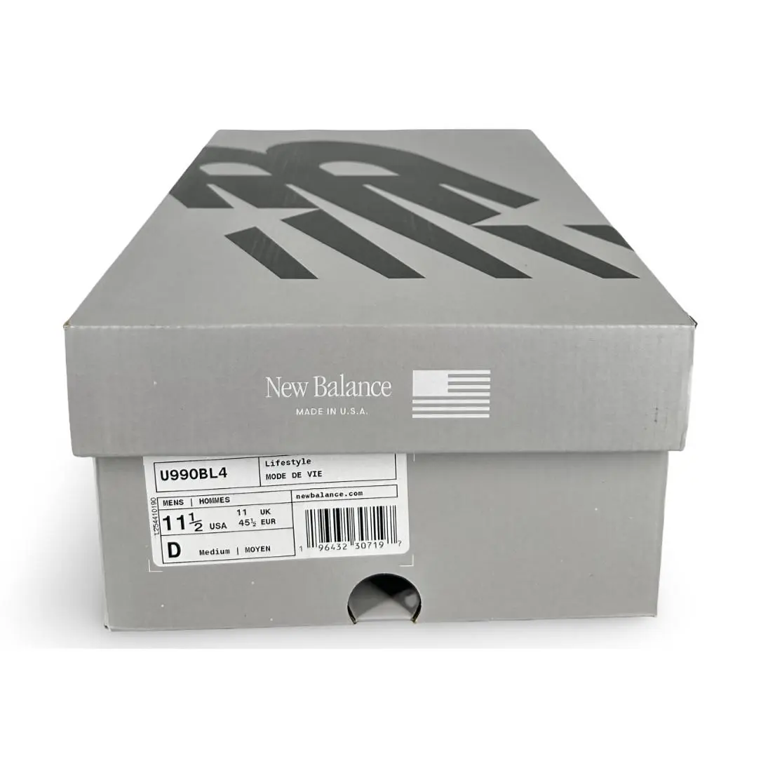 New Balance shoes - New Balance 990v4
MiUSA Black Silver - U990BL4 - Black, Silver 3