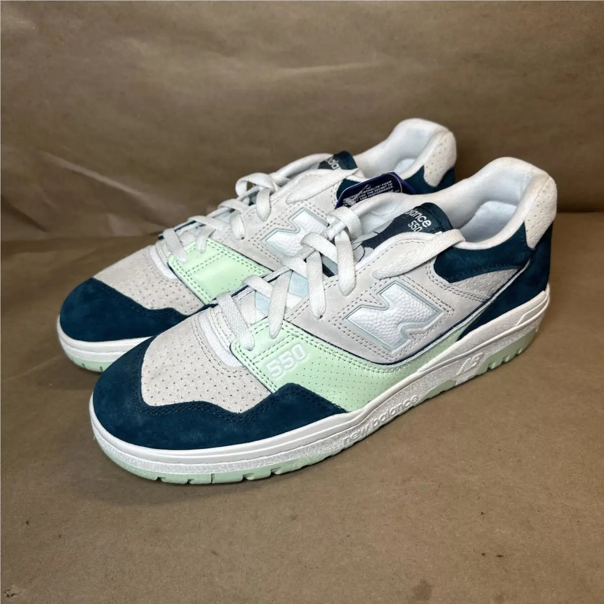 New Balance shoes - New Balance 550 - Clay Ash/Melon Water (UPC: 0198686223926) 10