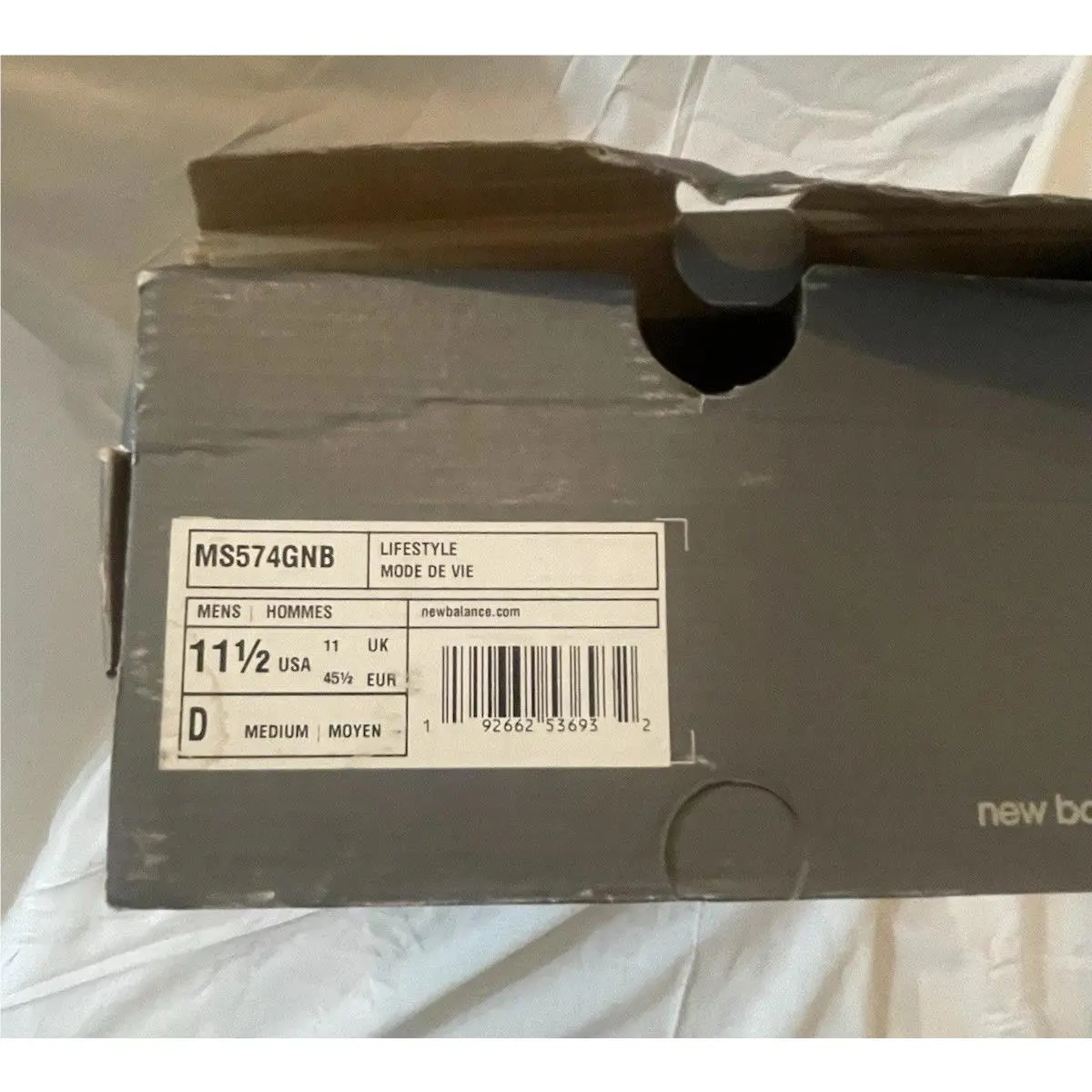 New Balance shoes - New Balance 574 - MS574GNBD - Black (UPC: 191264172715) 12