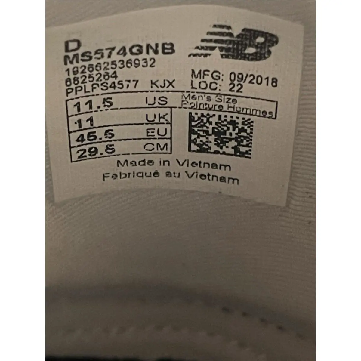 New Balance shoes - New Balance 574 - MS574GNBD - Black (UPC: 191264172715) 11