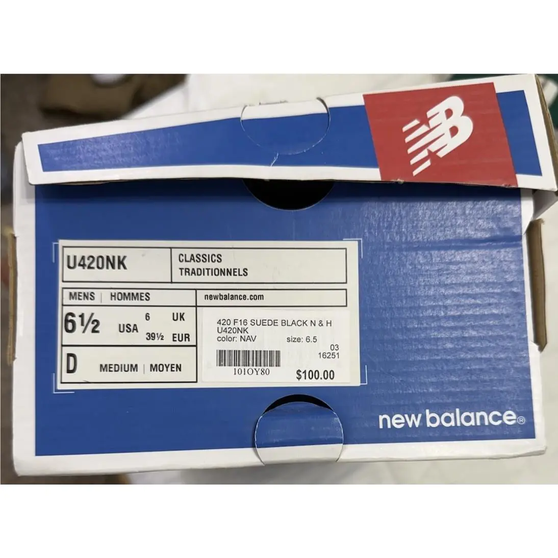 New Balance shoes - New Balance 420 - U420NK - Blue 6