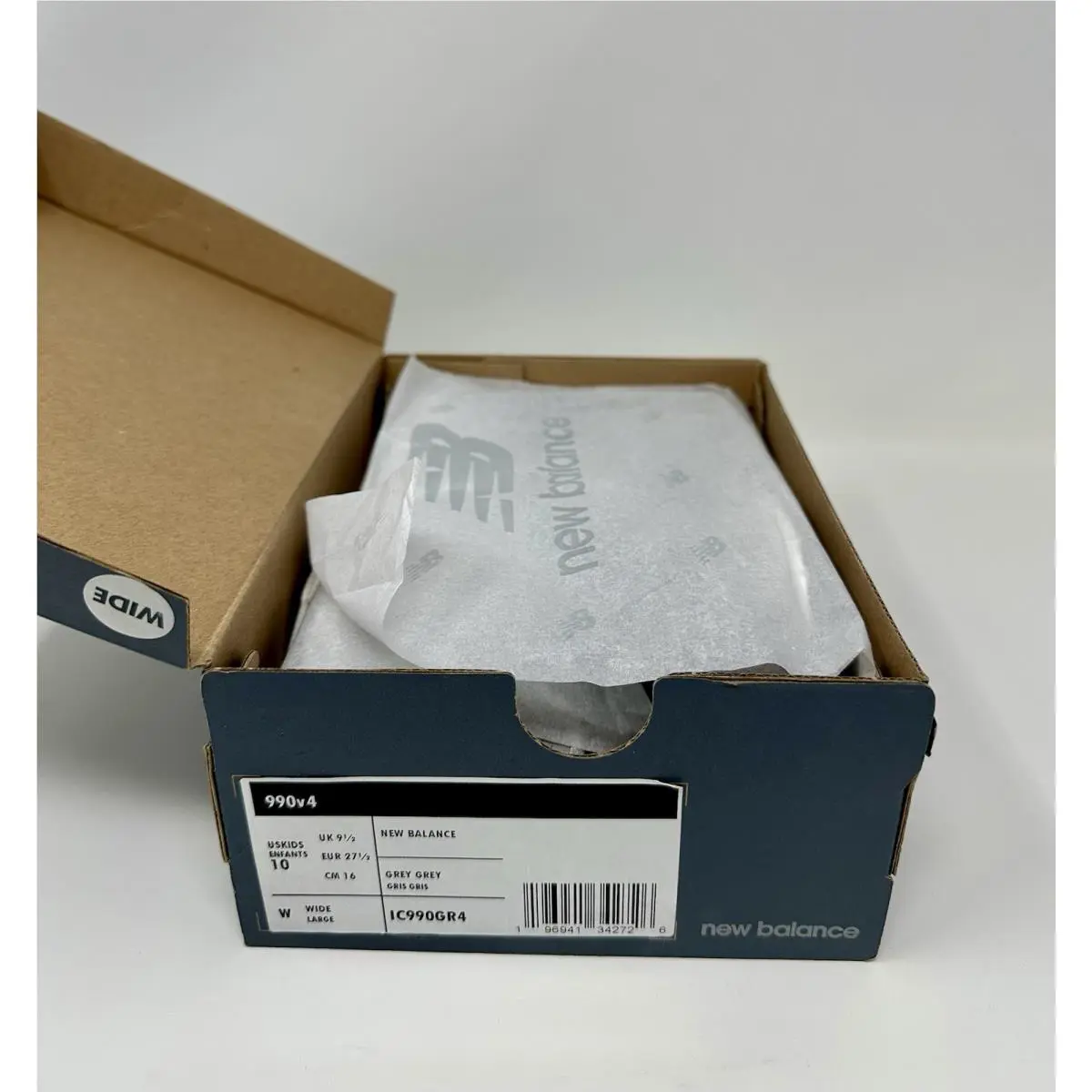 New Balance shoes - New Balance 990 v4 - IC990GR4 - Grey (UPC: 0196941342726) 9