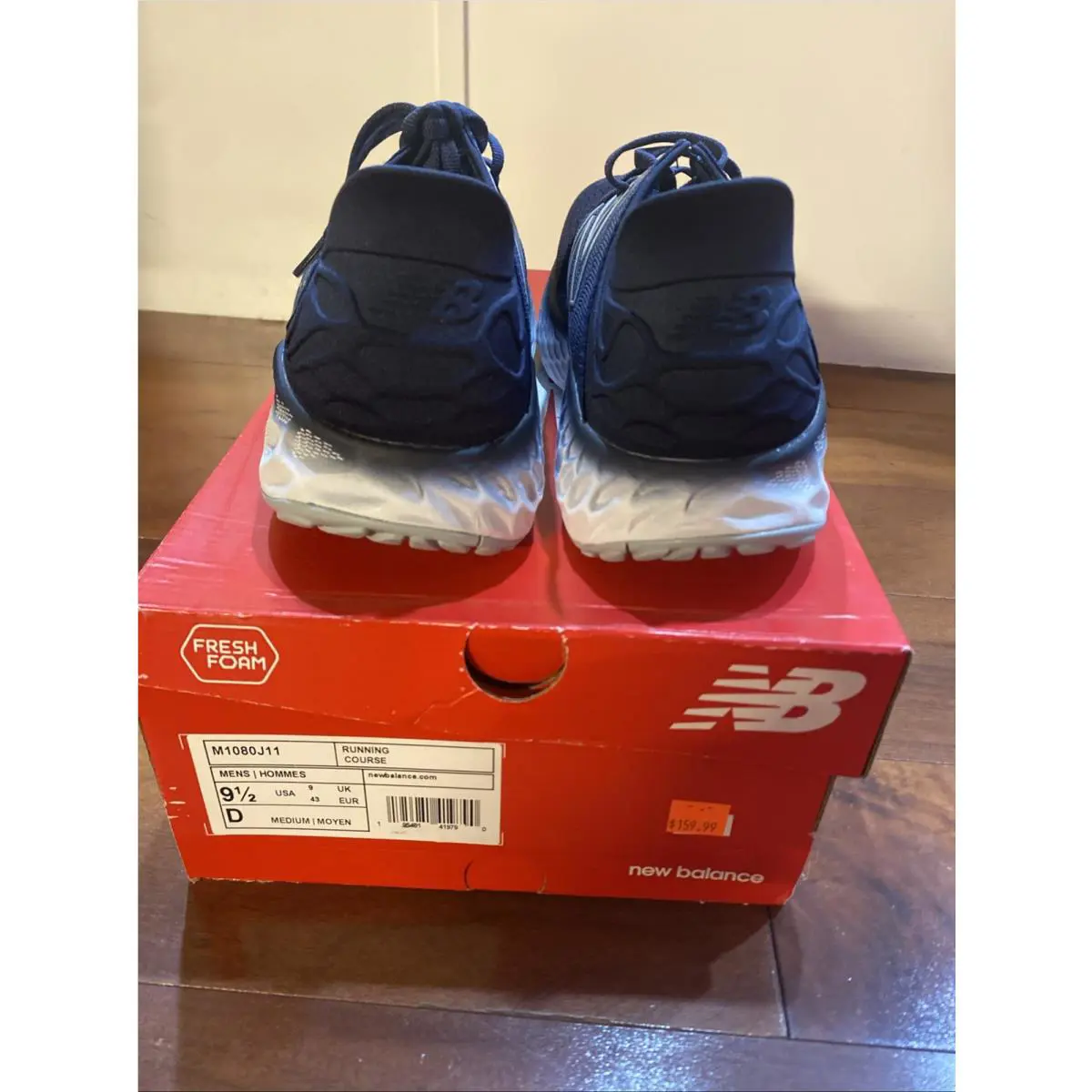 New Balance shoes - New Balance Fresh Foam 1080 - M1080J11 - Gray/blue 2