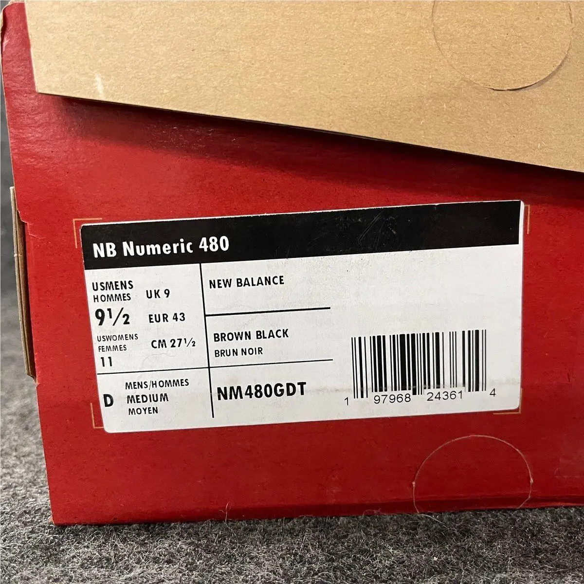 New Balance shoes - VS190569 - vs-190569 - Brown (UPC: 197968243614) 2