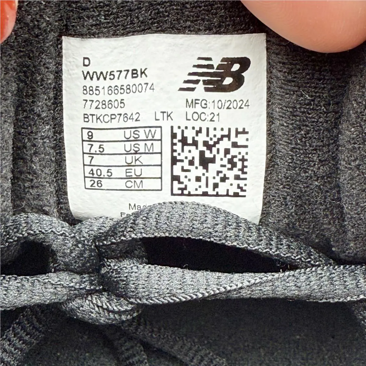 New Balance shoes - Black (UPC: 885166580074) 10