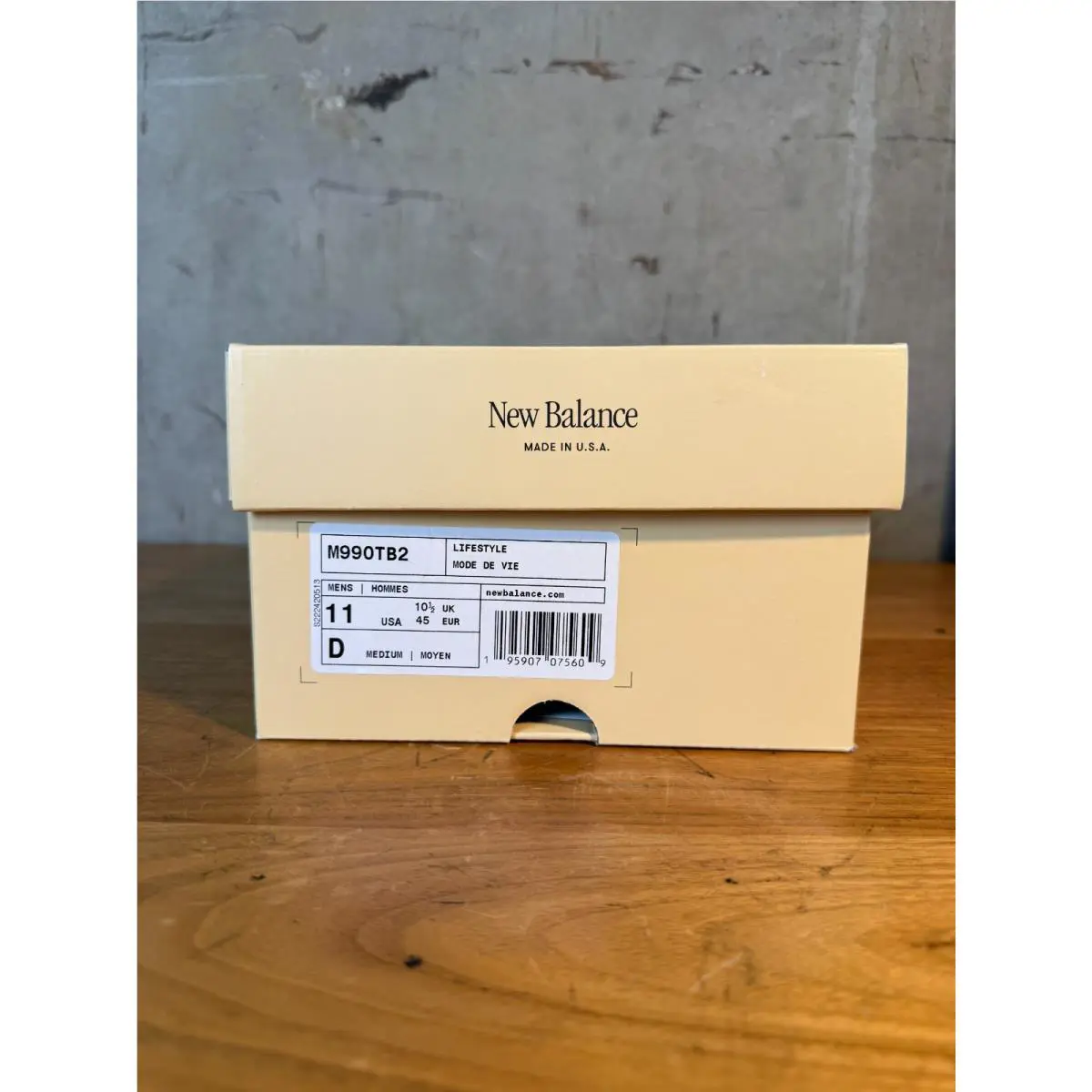 New Balance shoes - New Balance 990 v2 - M990TB2 - Blue 1