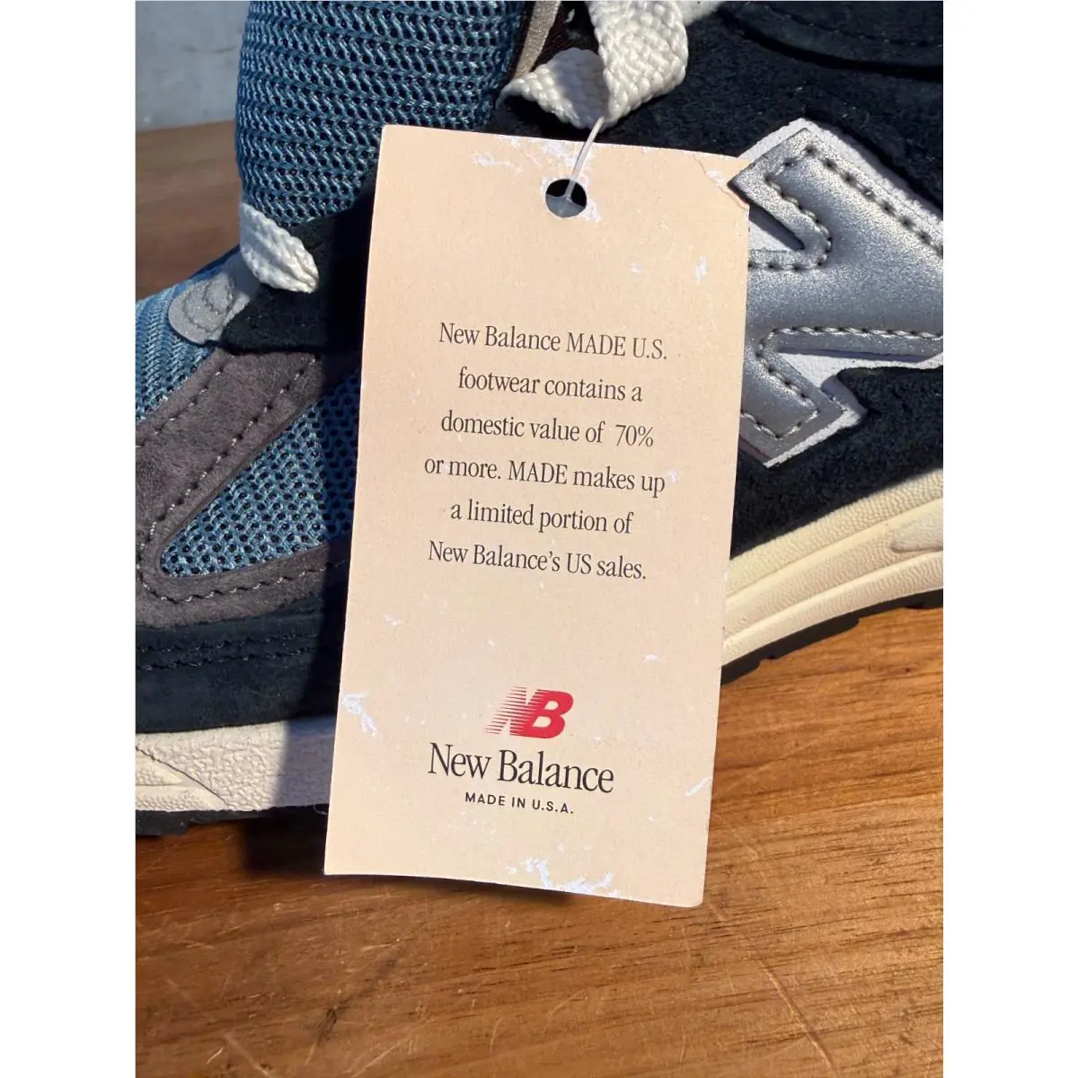 New Balance shoes - New Balance 990 v2 - M990TB2 - Blue 7