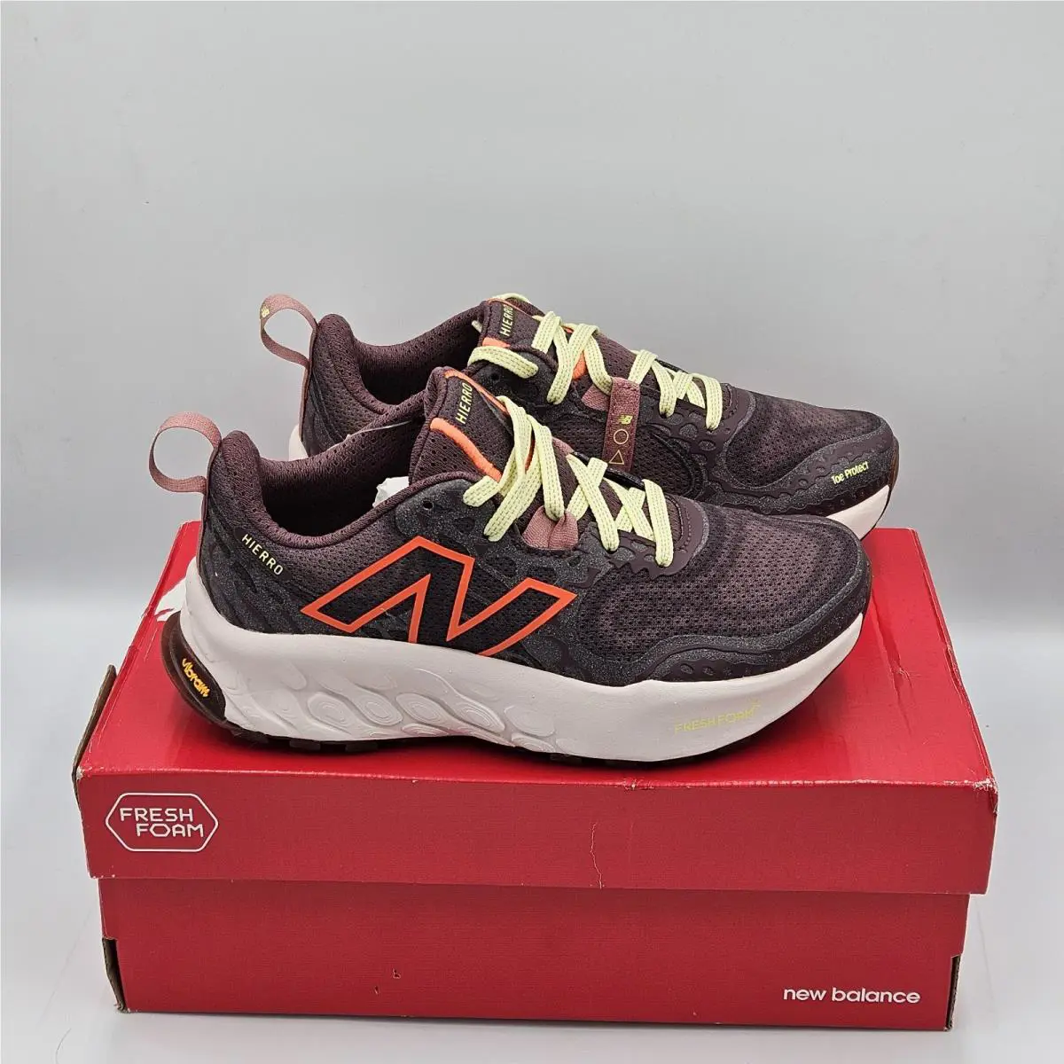 New Balance shoes - Fresh Foam X Hierro V8 D Wide - Wthierp8d - Brown Red 0
