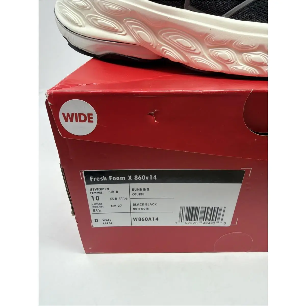 New Balance shoes - New Balance Fresh Foam X 860v14 - W860A14 - Black 0