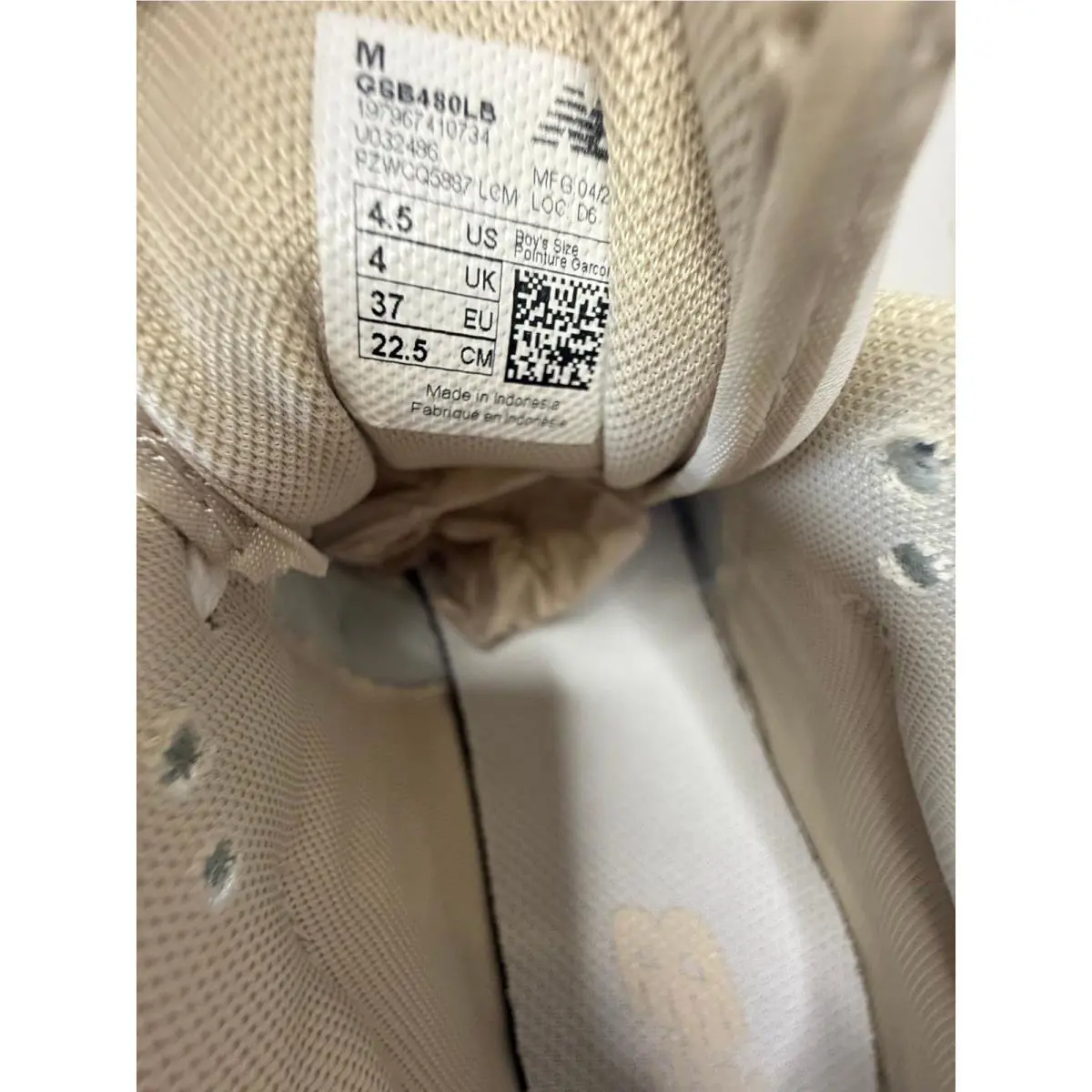 New Balance shoes - New Balance 480 - Beige 3
