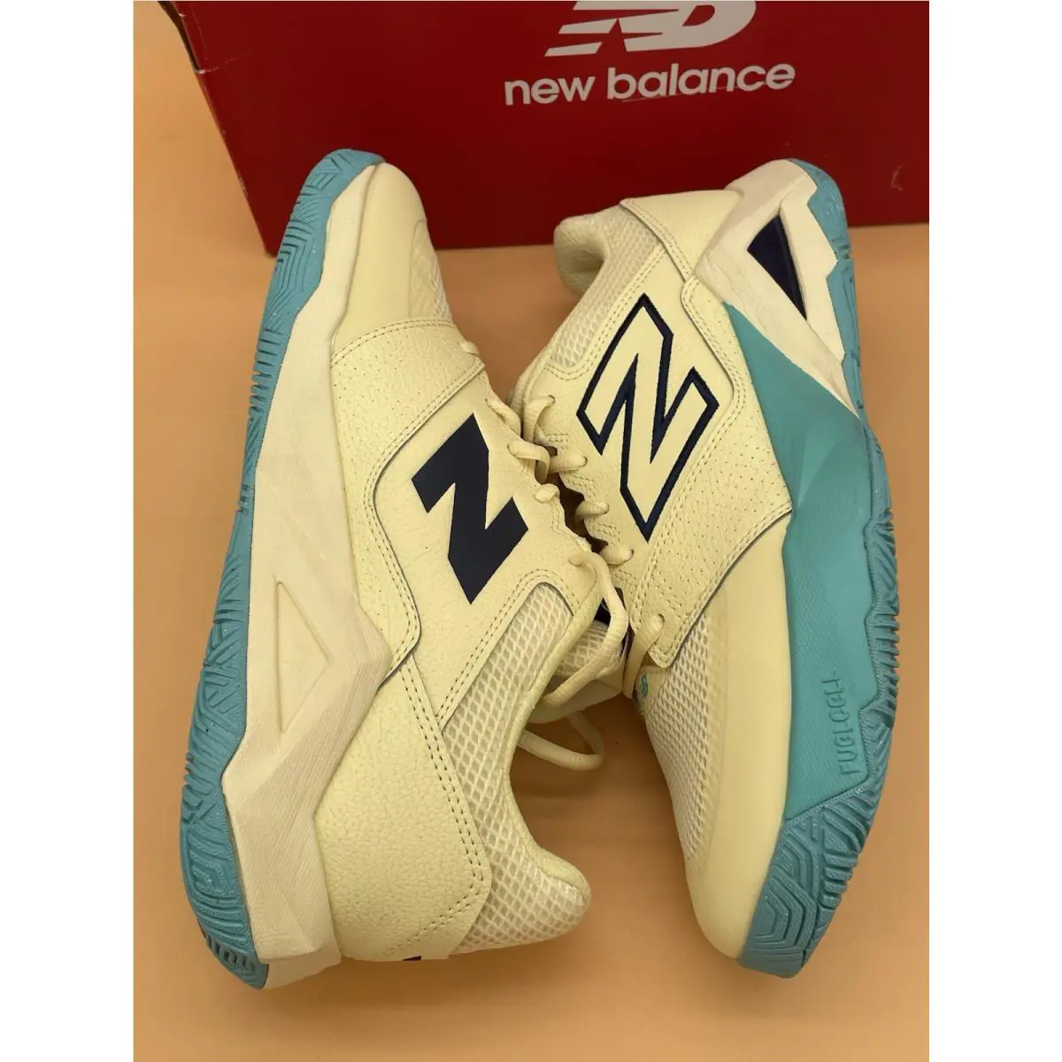 New Balance shoes - WCHC0DI2 - WCHC0DI2 - Beige Blue 0