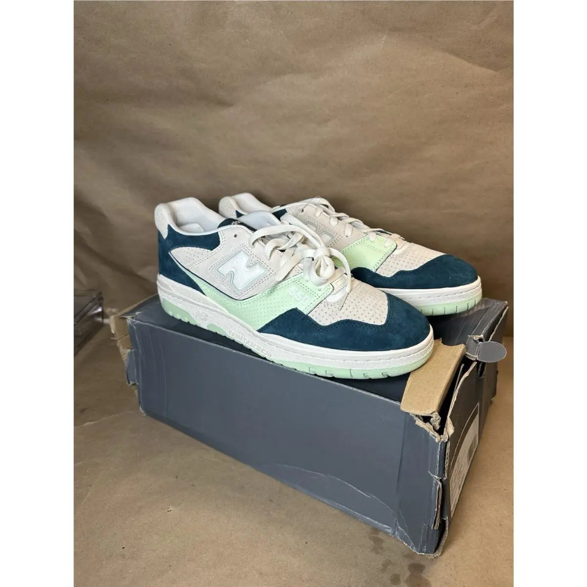 New Balance shoes - New Balance 550 - Clay Ash/Melon Water (UPC: 0198686223957) 4